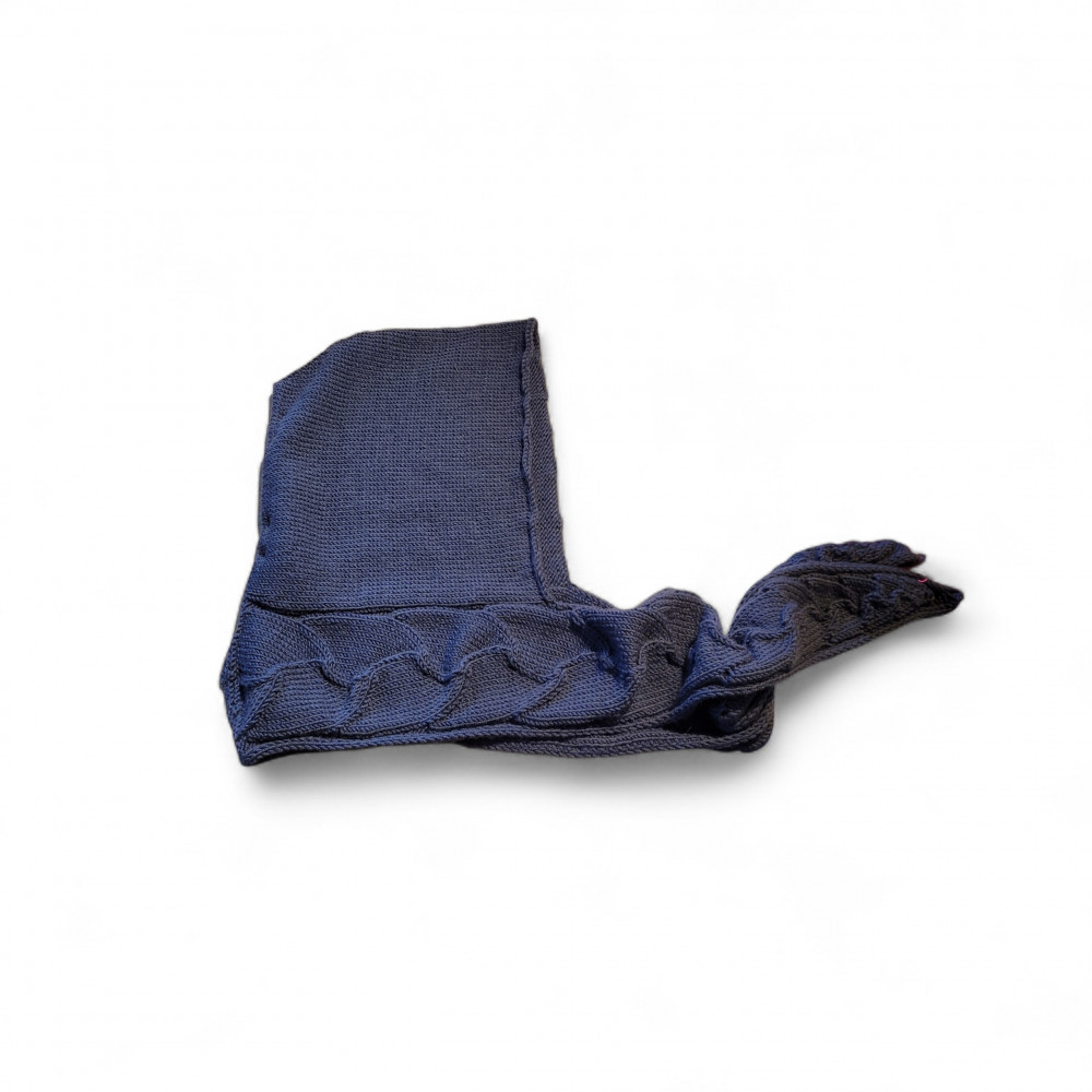 Windswept i baby merino - mørk blå