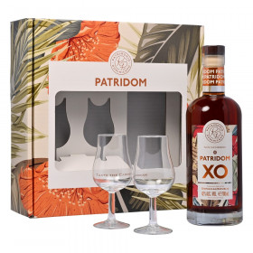 Patridom XO Giftbox 0,7 l + 2 glas