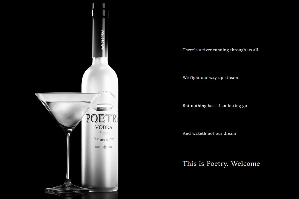 Poetry Pure Vodka