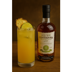 Rum & Pineapple Highball – med Contadora Rum 12 Years
