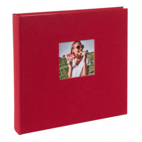GOLDBUCH ALBUM Rød 25X25CM