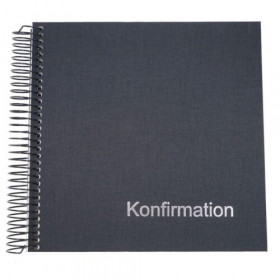 GOLDBUCH Fotoalbum Konfirmation SPIRAL 20X20CM Sort