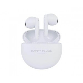 HAPPY PLUGS Høretelefoner Joy Lite In-Ear TWS Hvid