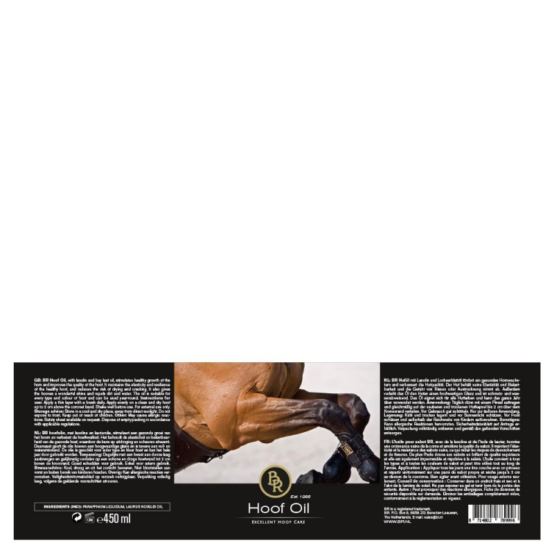 Hovolie med pensel, 450ml. - BR