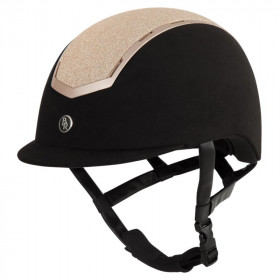 Sigma Ridehjelm, Microfiber Black/lightRose - BR