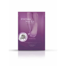 VOESH SOCKS, EXFOLIATING PEELING. 1 PAR