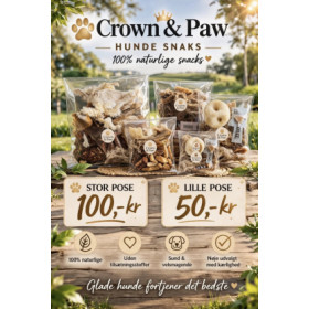 Deluxe Tygge- & Snackpose – Ca. 400 g