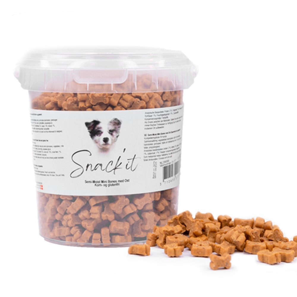 Snack'it Semi-Moist Mini Bones 500 g