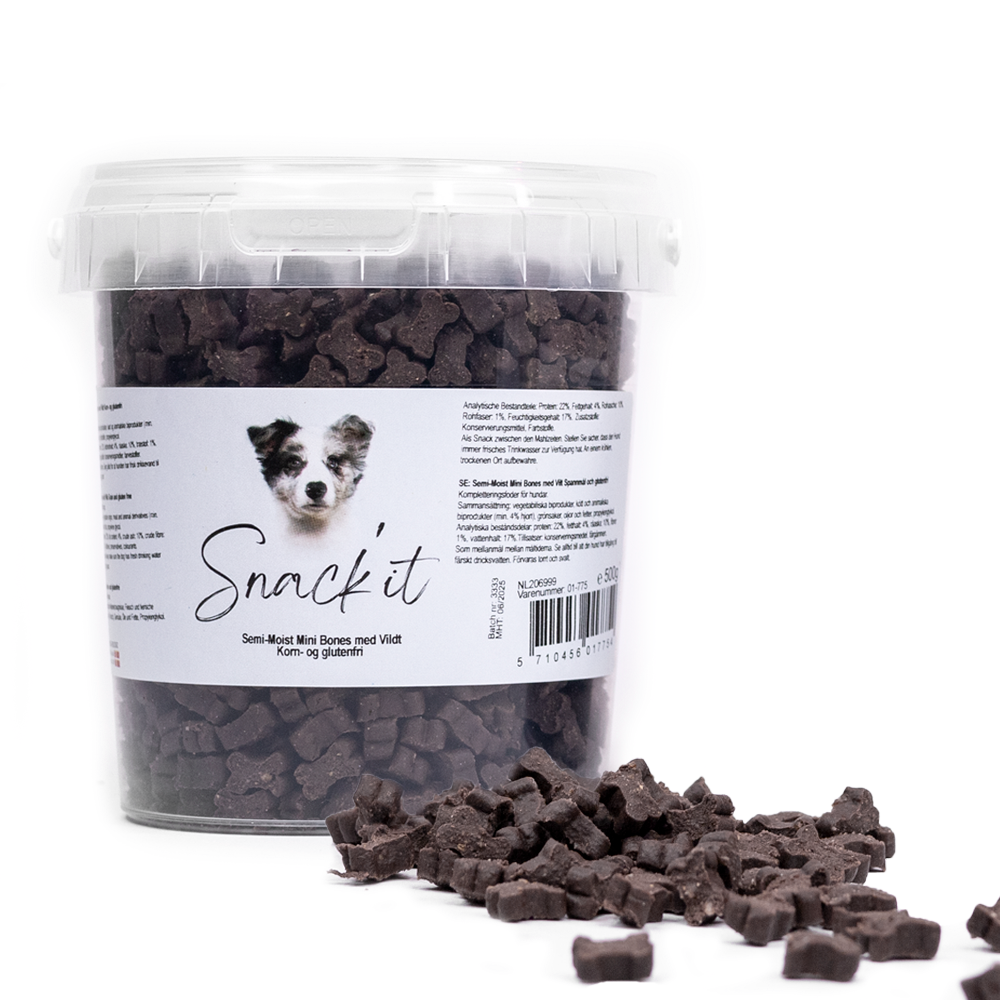 Snack'it Semi-Moist Mini Bones 500 g