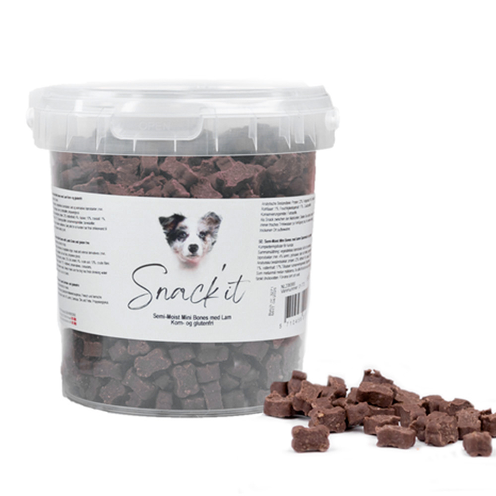 Snack'it Semi-Moist Mini Bones 500 g