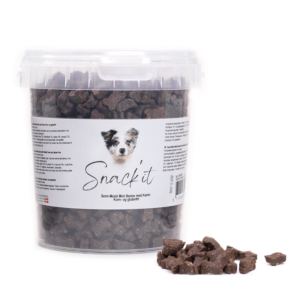 Snack'it Semi-Moist Mini Bones 500 g