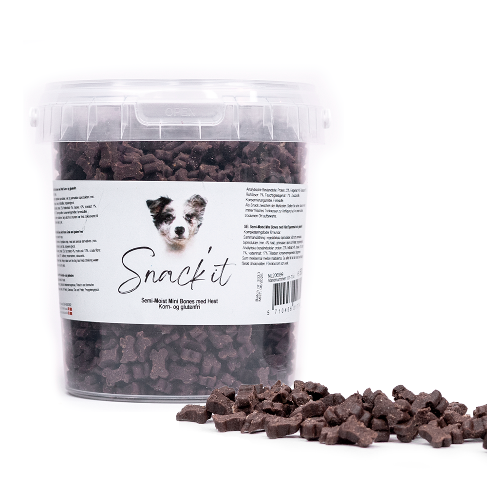 Snack'it Semi-Moist Mini Bones 500 g