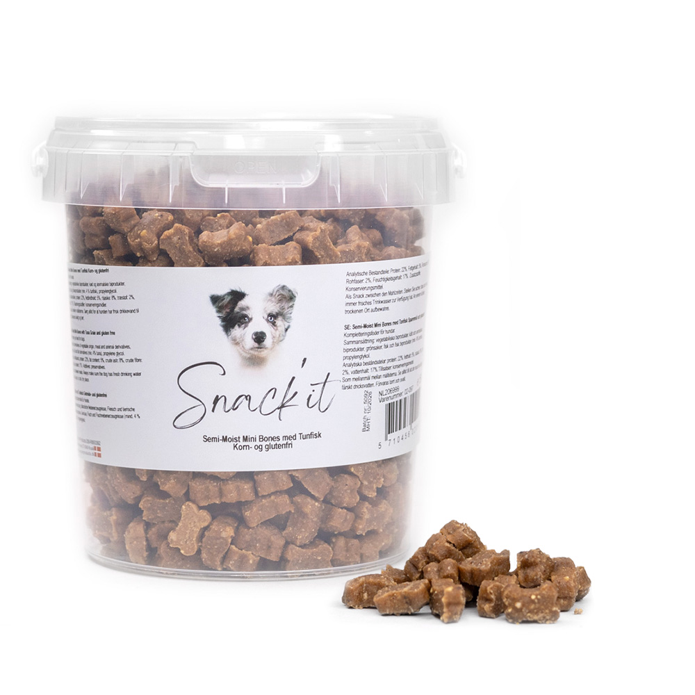 Snack'it Semi-Moist Mini Bones 500 g