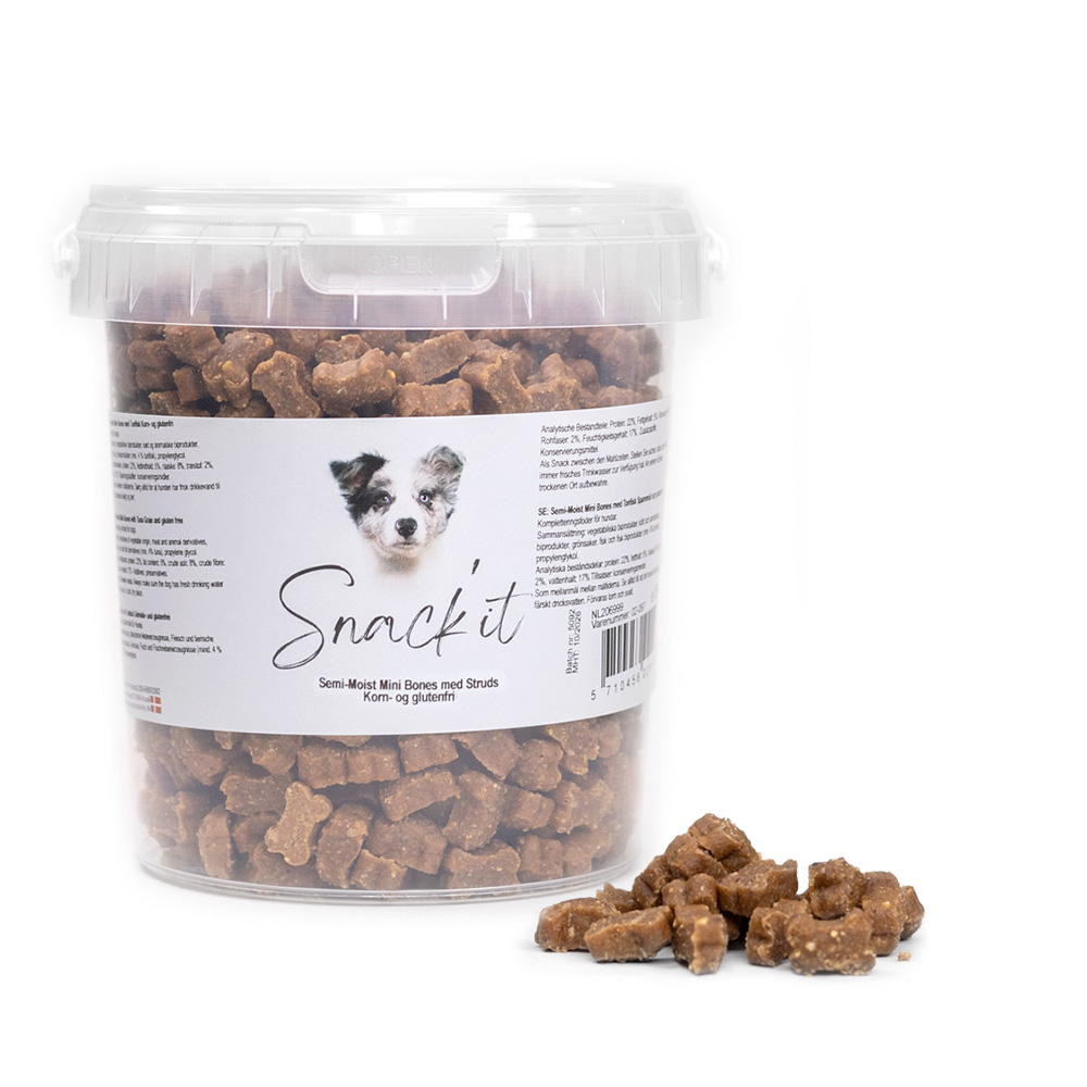 Snack'it Semi-Moist Mini Bones 500 g
