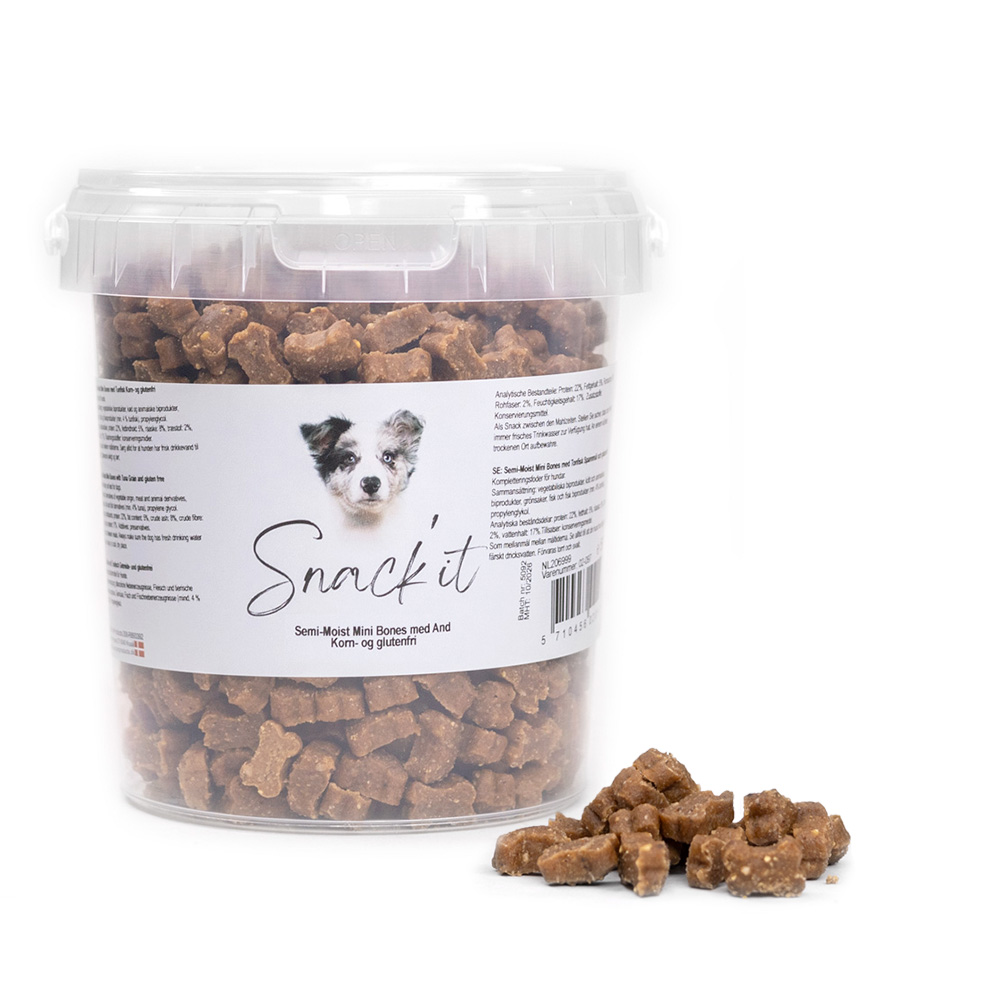 Snack'it Semi-Moist Mini Bones 500 g