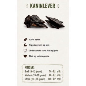 Snack'it Kaninlever