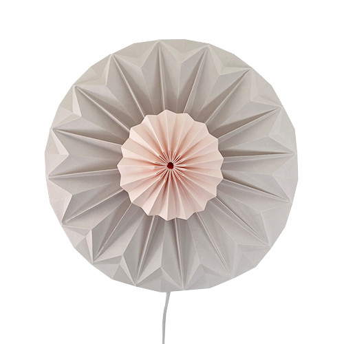 10014 - Væg Rosette Grå