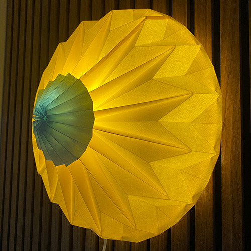 10014 - Væg Rosette Gul