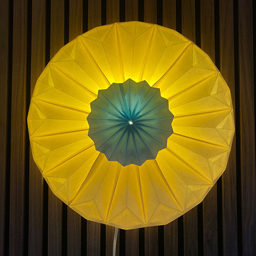 10014 - Væg Rosette Gul