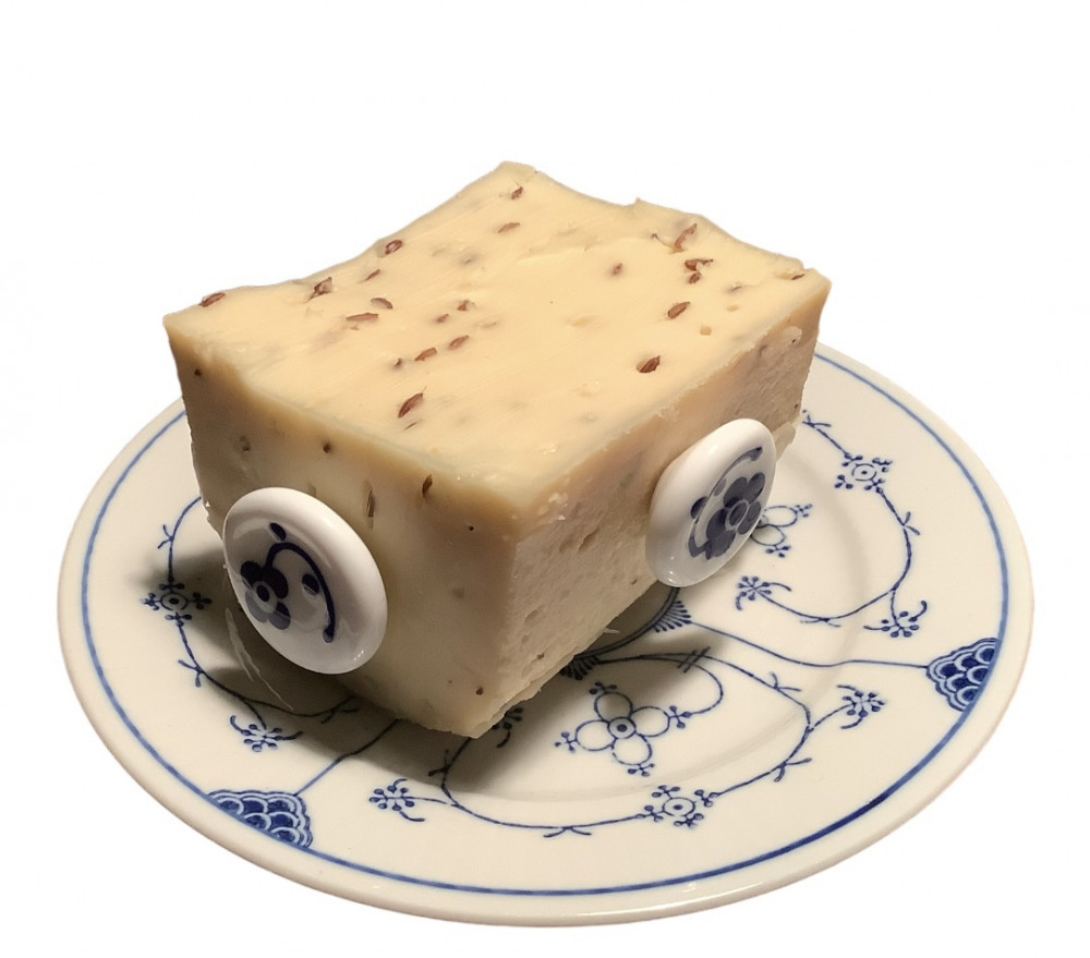 Osteknapper, creme (nr 12)