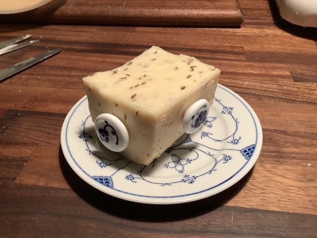 Osteknapper, blå, blå (4)