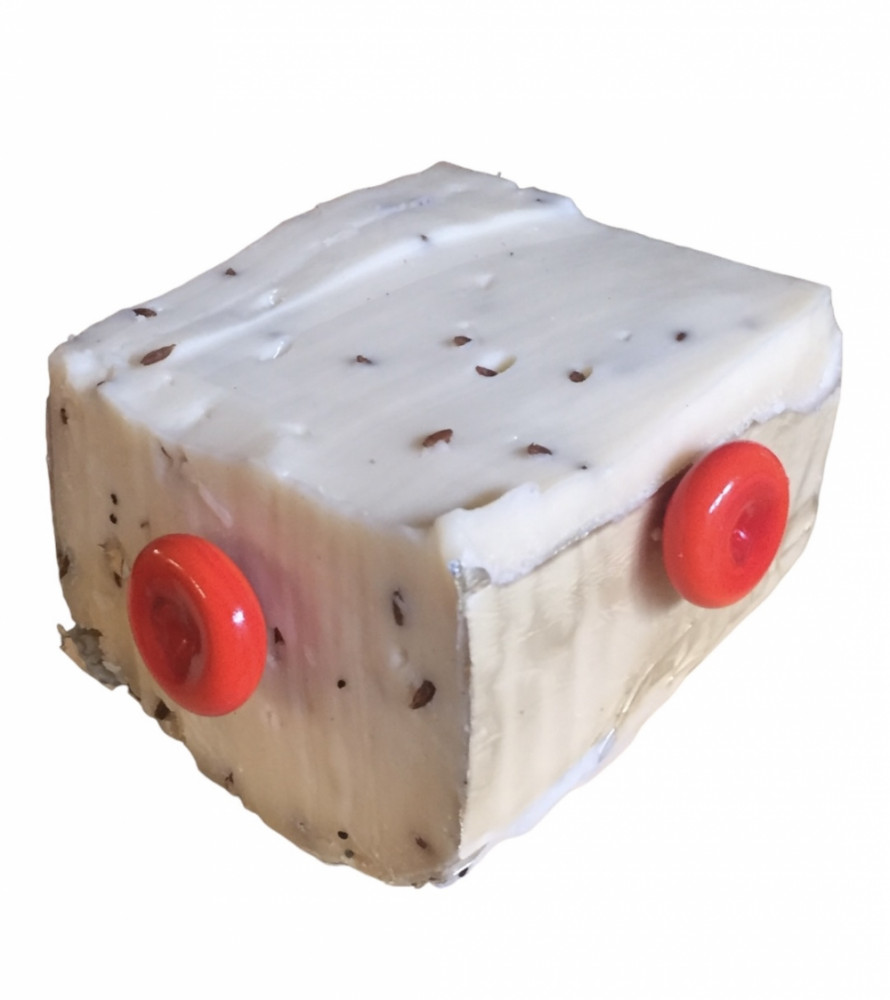 Osteknapper, rød, gul, sort