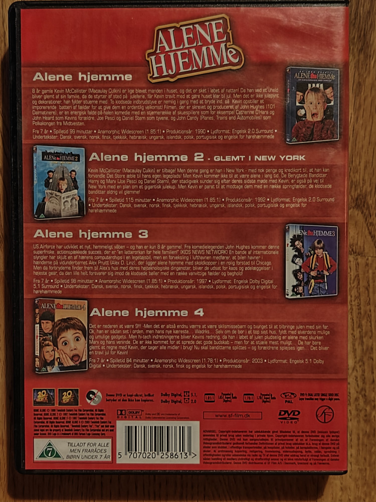 Alene Hjemme 1-4