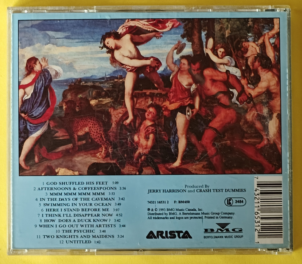 Crash Test Dummies - God Shuffled His Feet