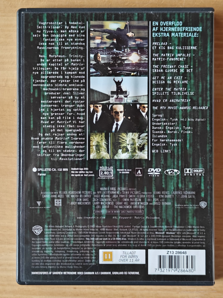Matrix Reloaded