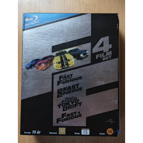 The Fast And The Furious 1, 2, 3 & 4