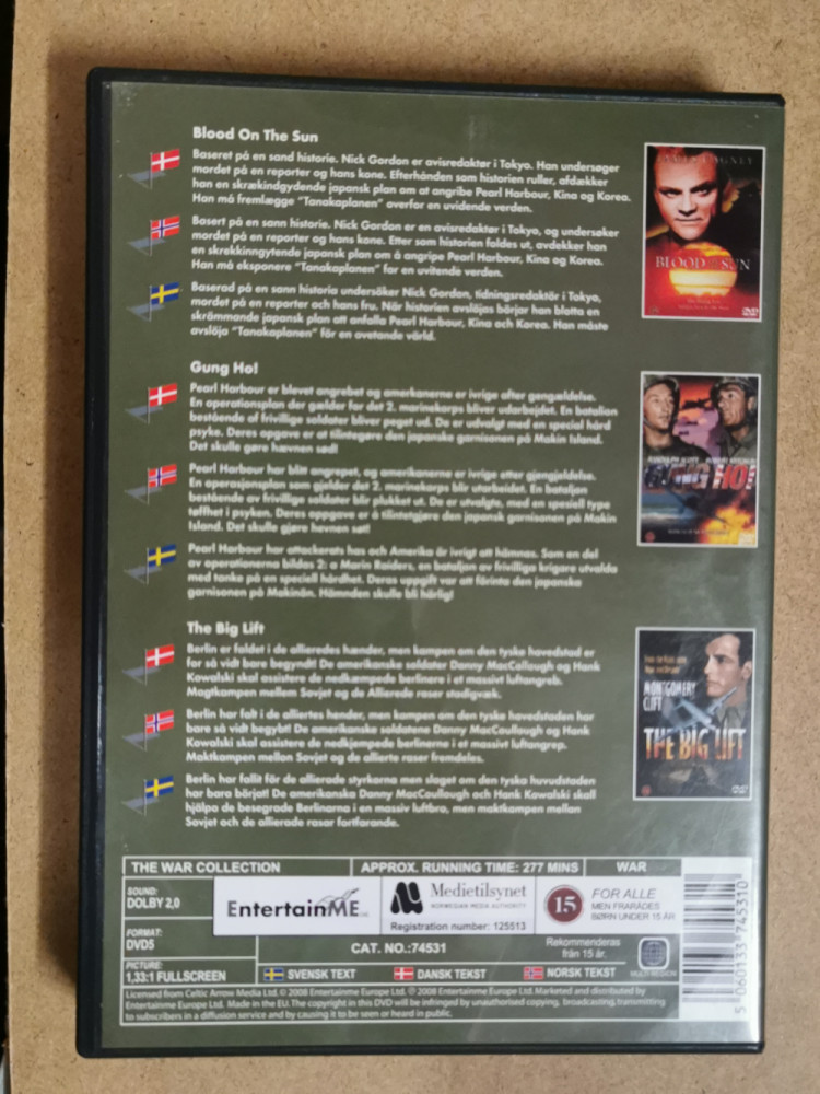 War - 3 Movie Box Set