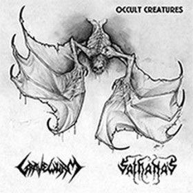 Gravewürm / Sathanas – Occult Creatures 7"