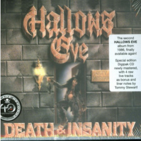 Hallows Eve – Death & Insanity CD