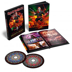 Iron Maiden - Nights of the Dead, Legacy of the Beast 2CD Book