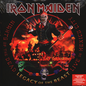 Iron Maiden – Nights Of The Dead, Legacy Of The Beast: Live In Mexico City 3x12"