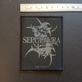 Sepultura logo square patch