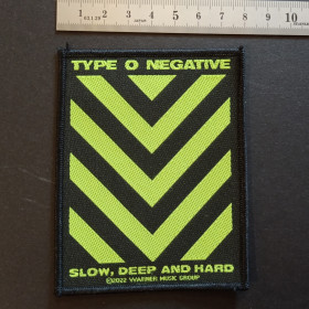 Type O Negative - Slow Deep and Hard patch