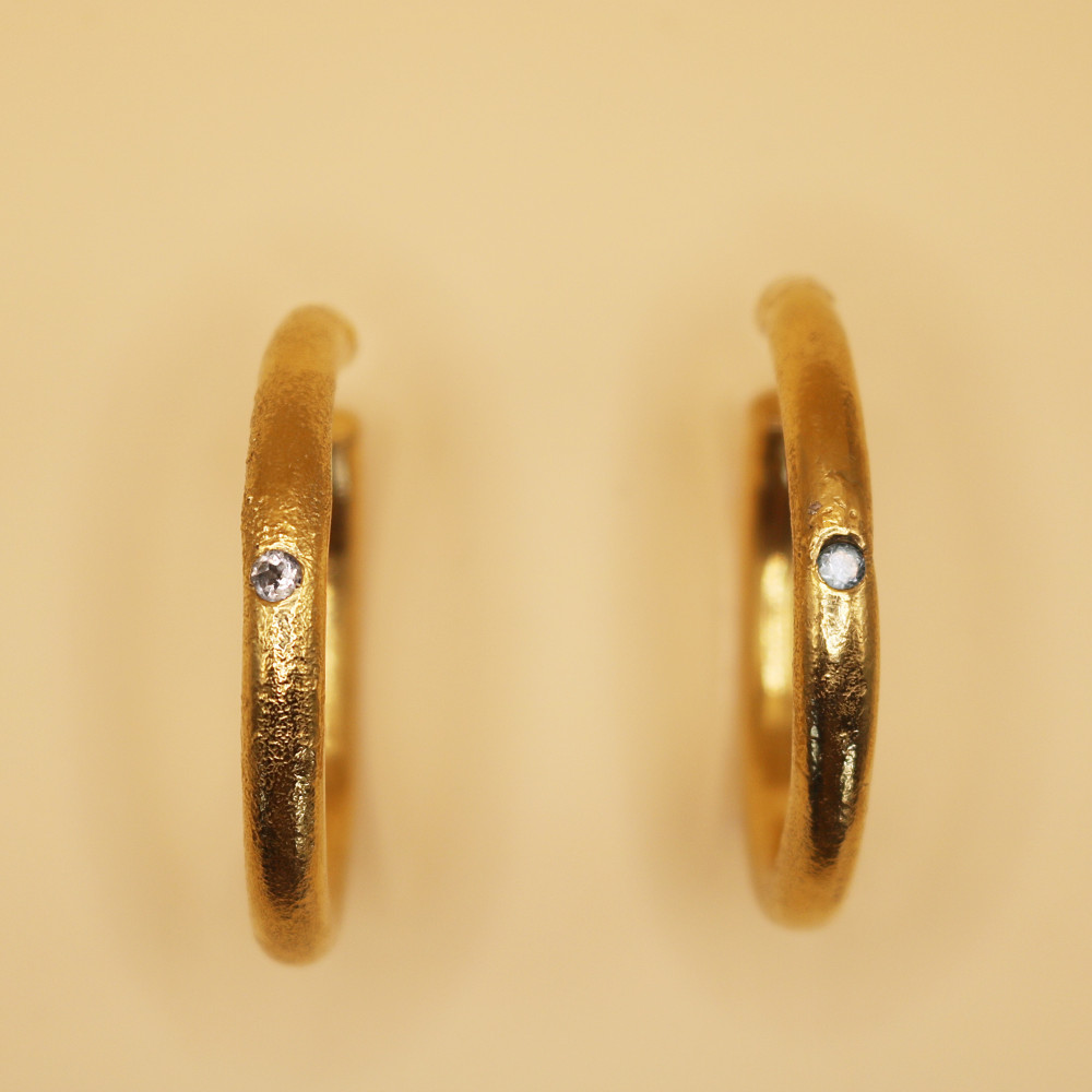Aquamarine earrings