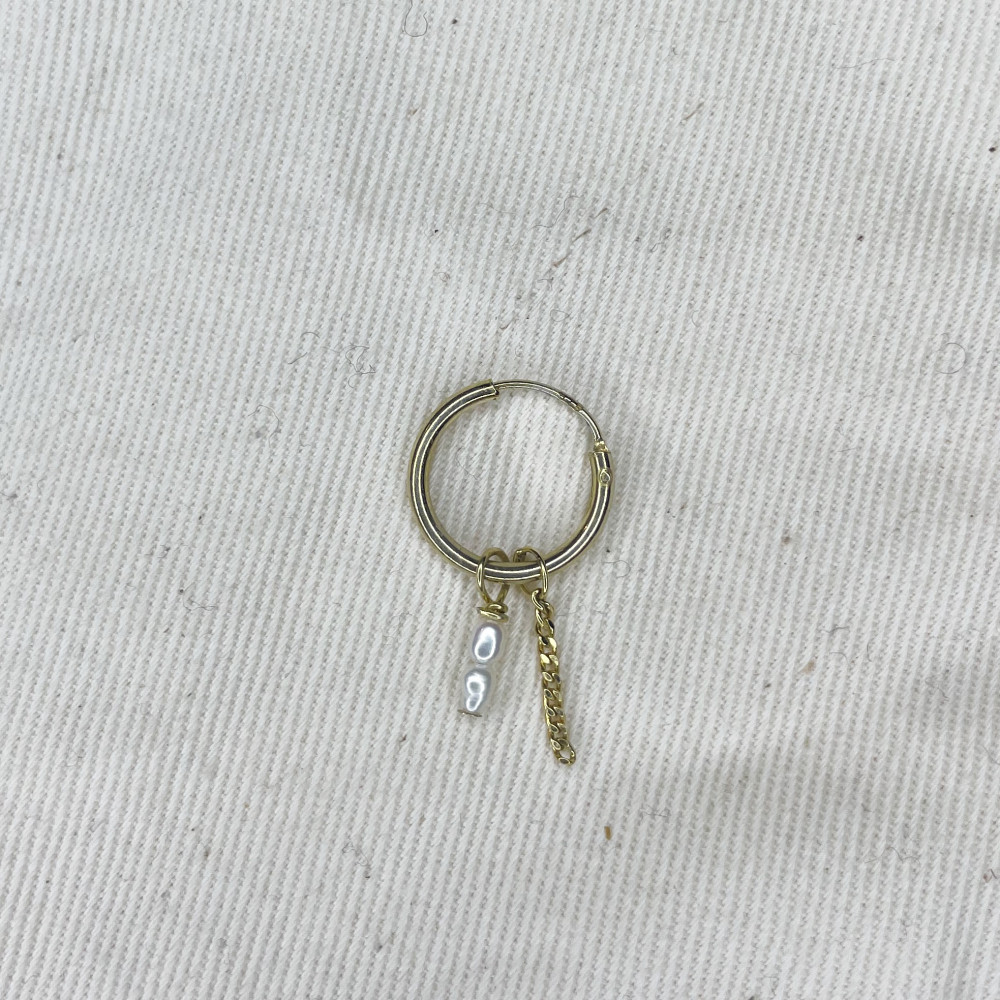 Gold hoop