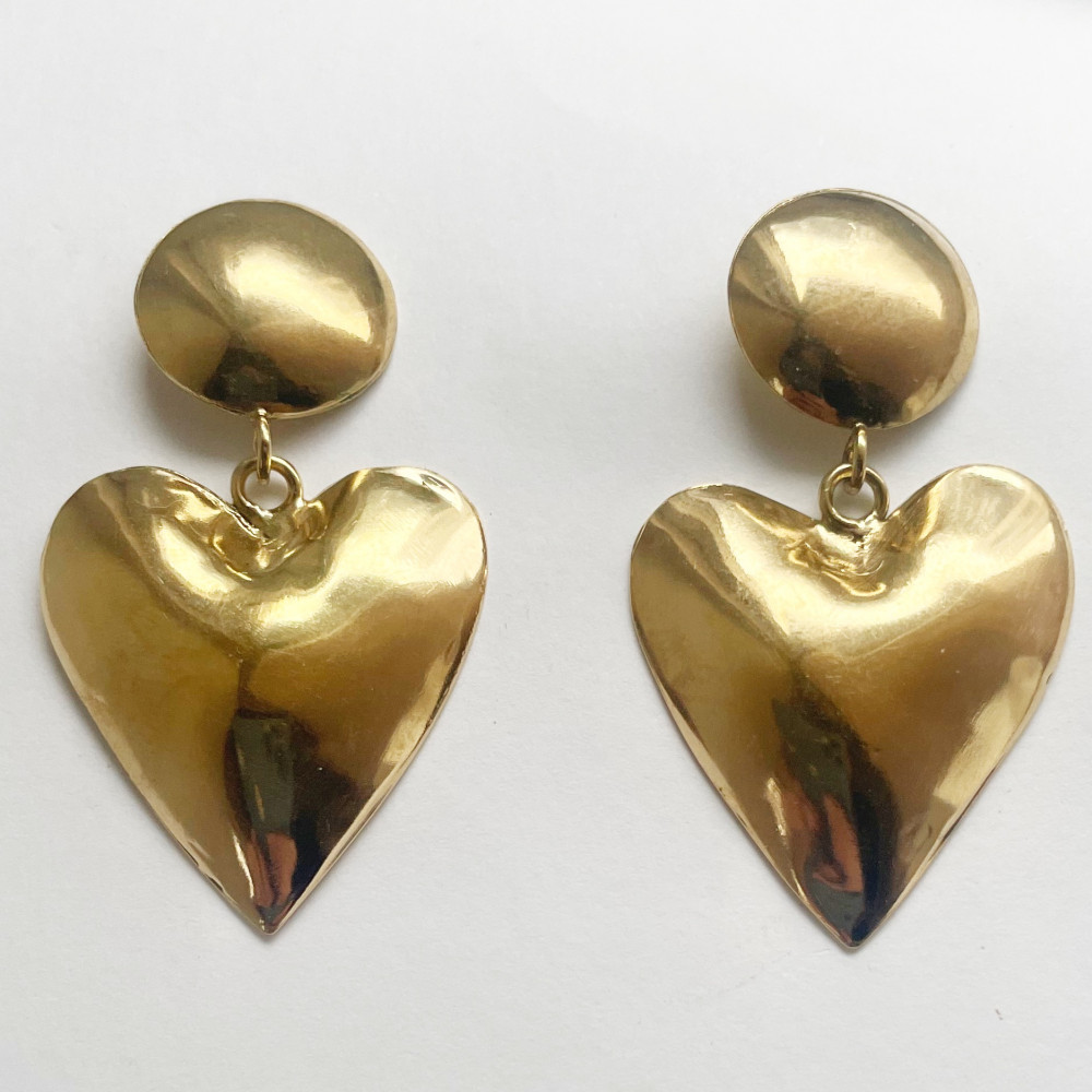 Heart earrings