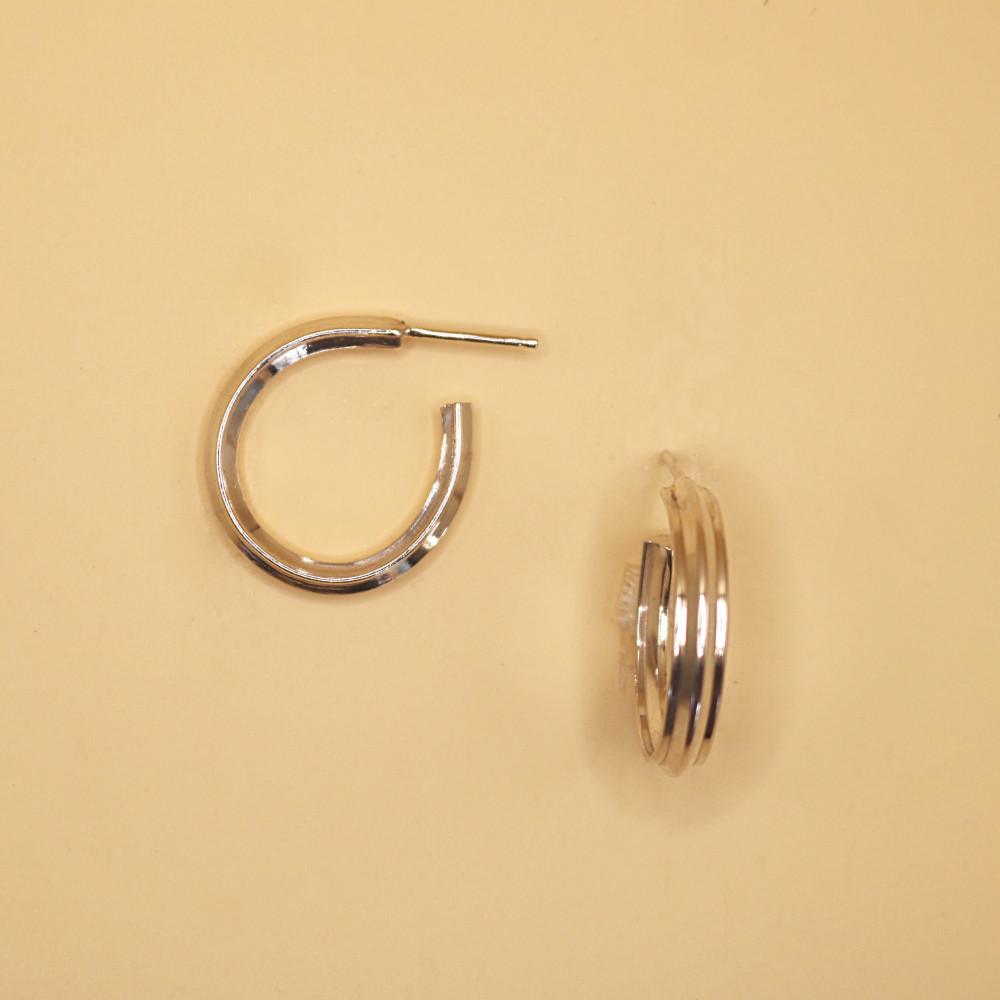 Hoop earrings