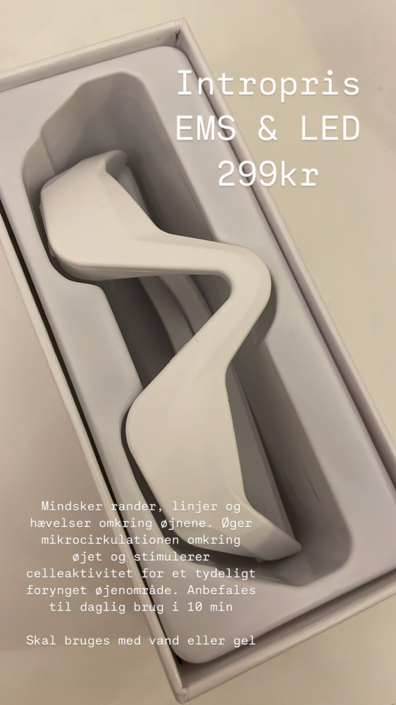 FORUDBESTILLING EMS + LED eye massager 