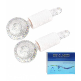 ICE GLOBES (glitter eller rosenblade) 