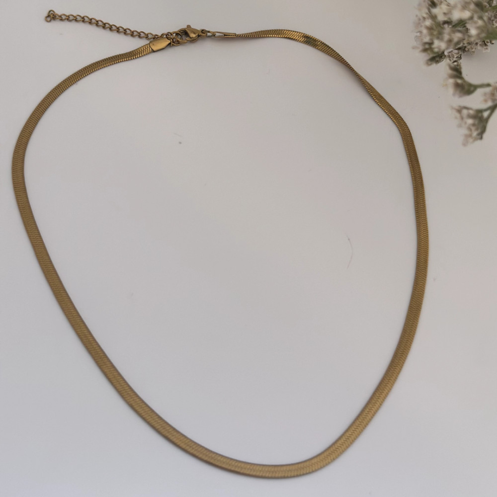 Slangekæde smykkesæt