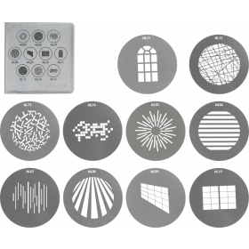 NANLITE FM Mount Projection Attachment GOBO Set 1