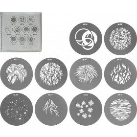 NANLITE FM Mount Projection Attachment GOBO Set 2