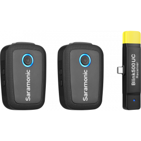 SARAMONIC Blink 500 B6 ((TX+TX+RX UC) 2 to 1 - 2,4 GHz wirelss system w/Usb-C