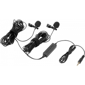 SARAMONIC LavMic 2m Dual Wired Lavalier Microphone