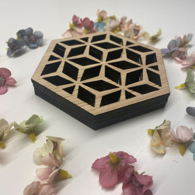 Clara coasters - 4 stk.