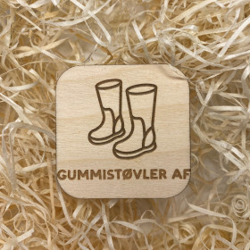 GUMMISTØVLER AF